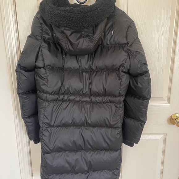 Women’s Large COACH long black puffer jacket. - Picture 2 of 4